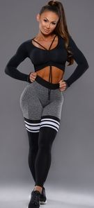 Bombshell sportswear thigh high leggings